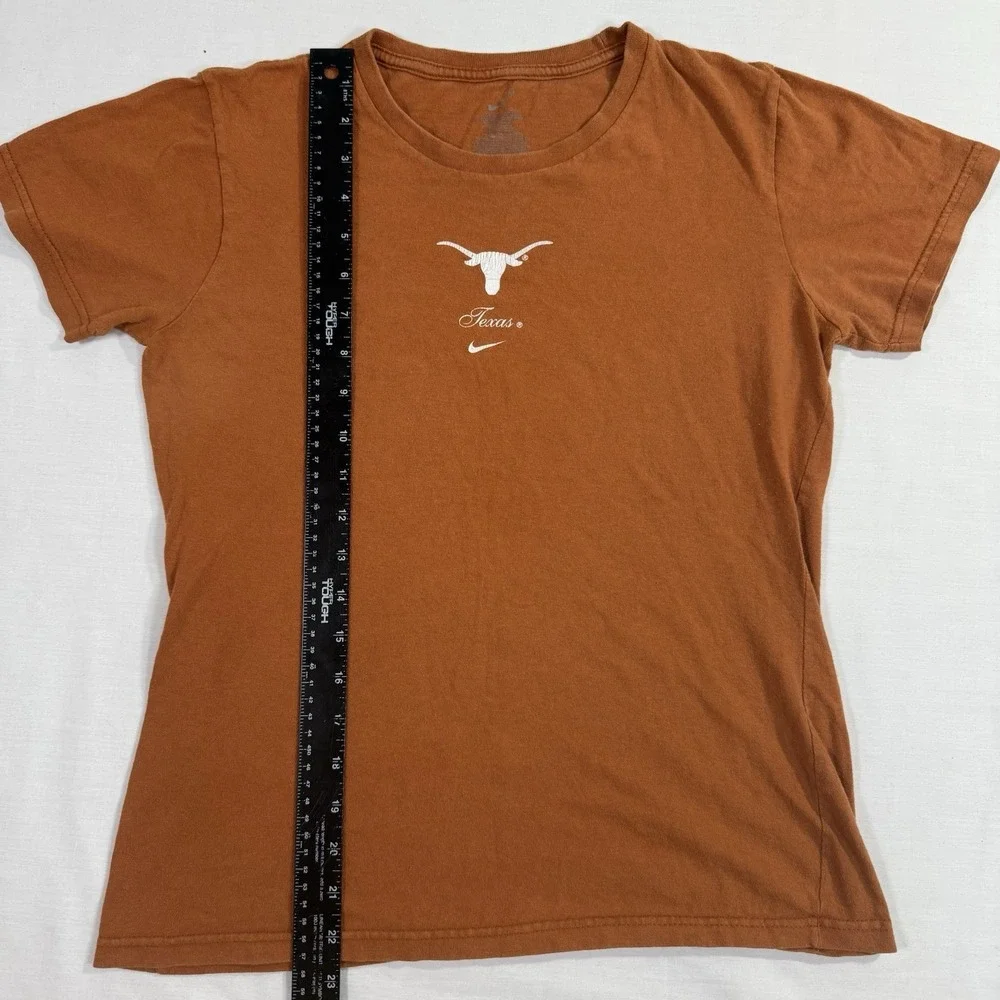 Nike Texas Longhorn Burnt Orange Women's T Shirt Size Medium
